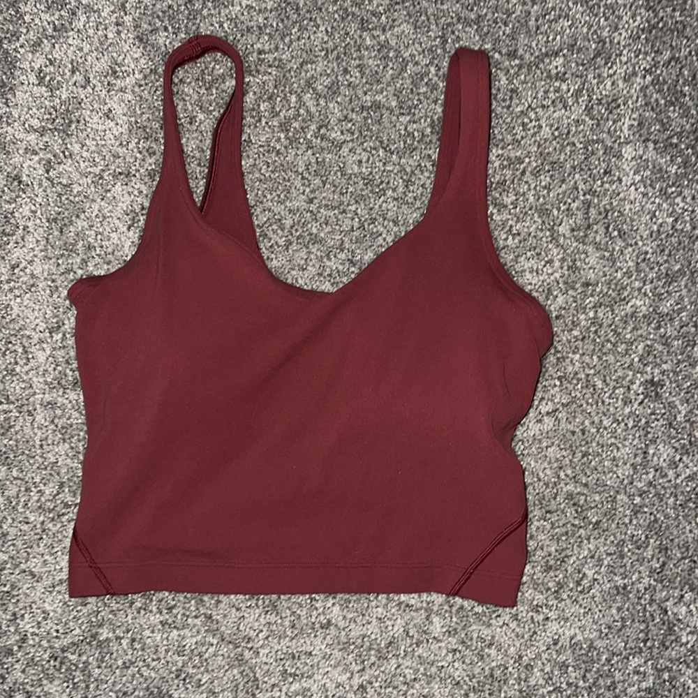 Preowned Lululemon Align Tank Light support size 4